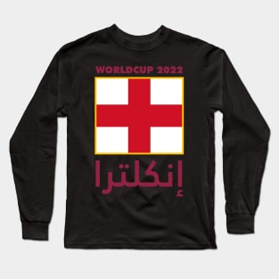 worldcup 2022 england Long Sleeve T-Shirt